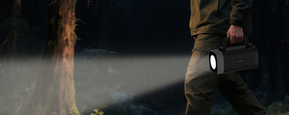 Повербанк C61 для ноутбука 60000 mAh 100W — чорний (з ліхтарем і ручкою) Київ - фото 10