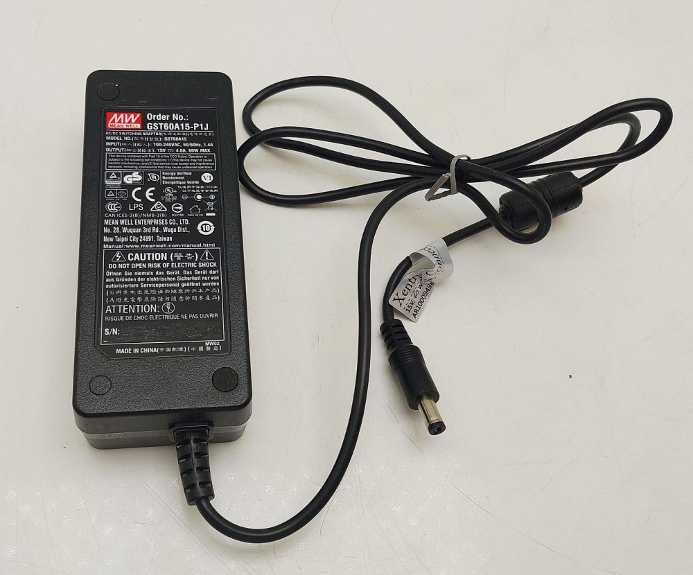 Блок живлення 15 В 4 А, 60 Вт Mean Well GST60A15-P1J Луцьк - фото 1