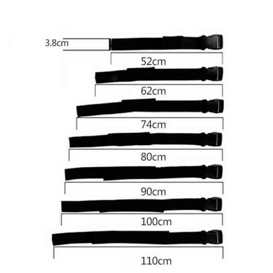 БДСМ набір ременів для зв'язування - Чорний - Садо-мазо Вінниця