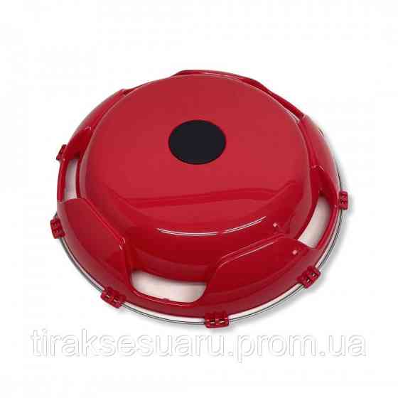 Ковпак колеса пластиковий передній 22.5 (червоний) . Ковпаки на колеса 22.5 передні Луцьк