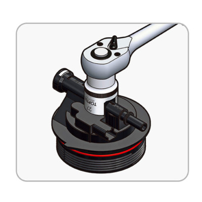 Головка торцевая Toptul для топливного фильтра (2.0 HDi, 2.2 HDi, 2.0 TDCi, 2.0 JTD) (JDCX1627) Винница - изображение 2