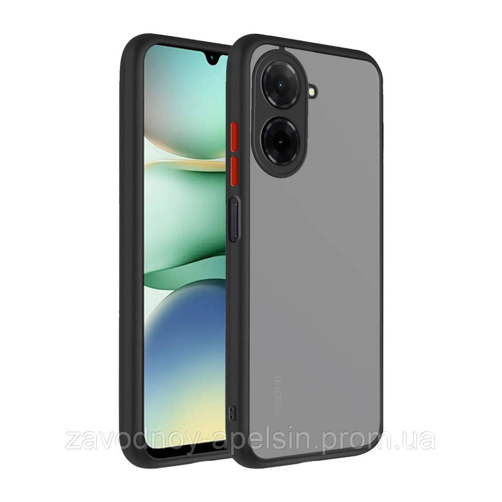 Xiaomi Redmi A5 Чехол матовый Защита камеры (TPU+PC) Одесса - изображение 1