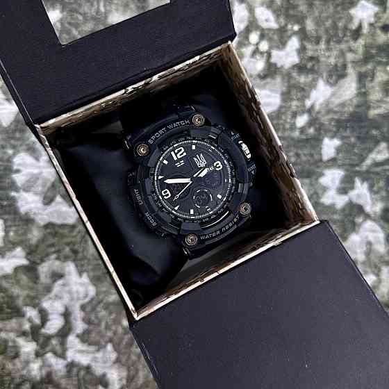 Patriot 006BKUASI Тризуб срібло Чорні + Коробка. Київ