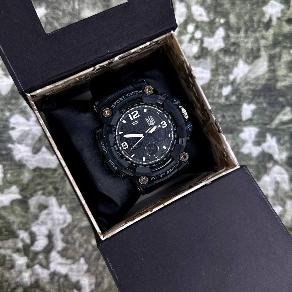 Patriot 006BKUASI Тризуб срібло Чорні + Коробка. Київ - фото 2