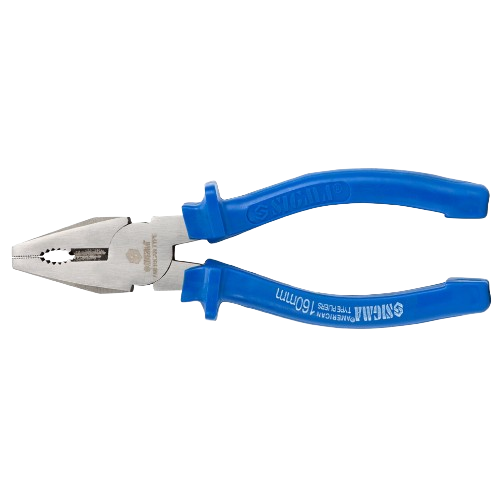 Плоскогубці 160мм синій SIGMA Житомир - изображение 1