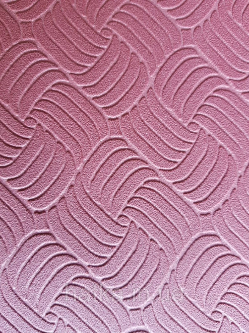 Шпалери вінілові Lutece Melody 51197310 геометрія смуги фігури структурні бордові Київ - фото 3