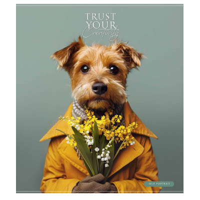 Зошит Школярик Happy portrait 48 аркушів лінія (048-3514L) Вінниця - фото 4