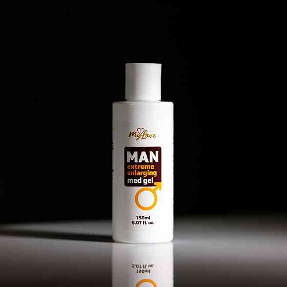 Збільшуючий гель-лубрикант для чоловіків - MyLove Man Extreme Enlarging Med Gel, 150 мл Sex Aura Київ