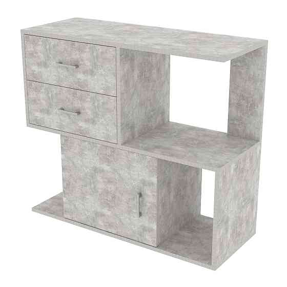 Тумба для салона TS-3, Бетон, 900/350/800 Львов