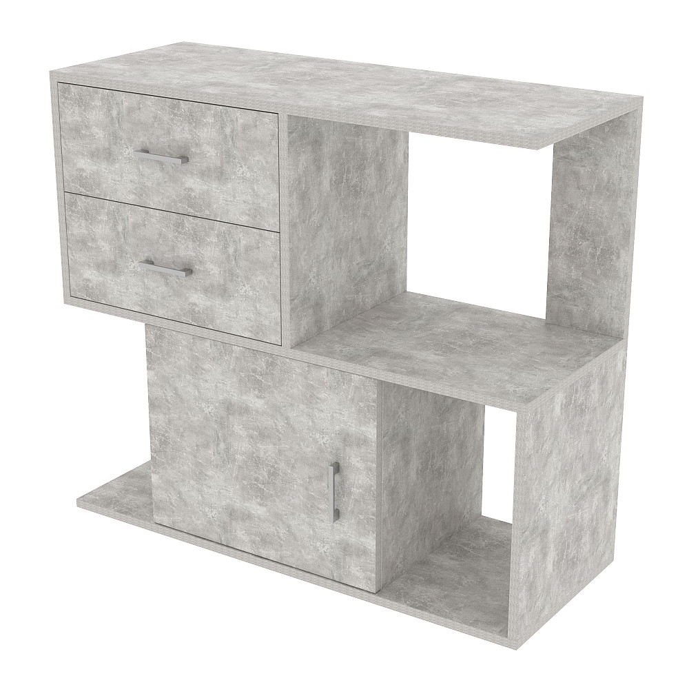 Тумба для салона TS-3, Бетон, 900/350/800 Львов - изображение 1