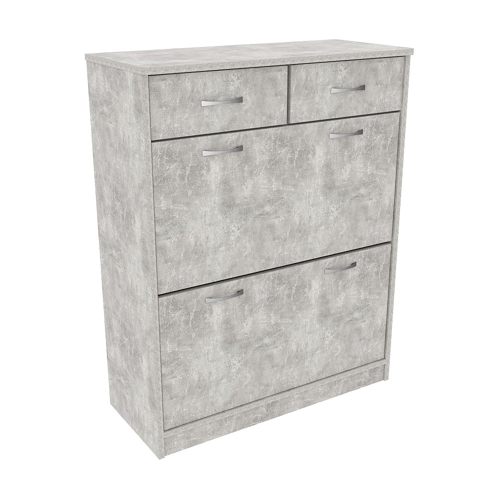 Тумба для обуви №4, Бетон, 800/350/1010 Львов - изображение 1