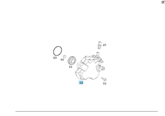 Mercedes-Benz  A6400700601 ТНВД OM640 OM639 Одесса