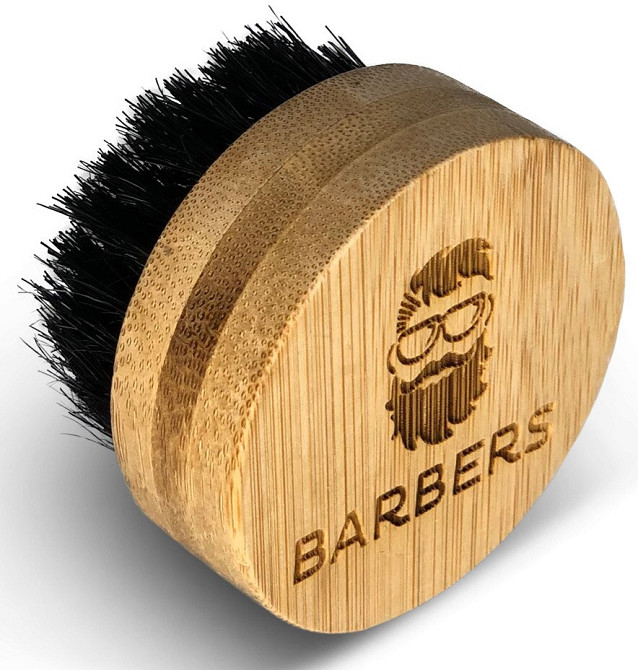 Щётка для бороды Barbers Round Beard Brush Киев - изображение 2