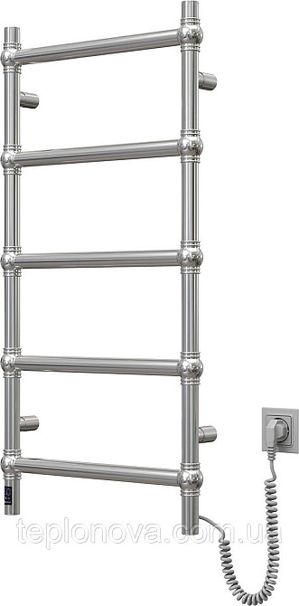 Електрична неіржавка сушарка для рушників Retro 500х1000 Sensor, права Чернівці - фото 5