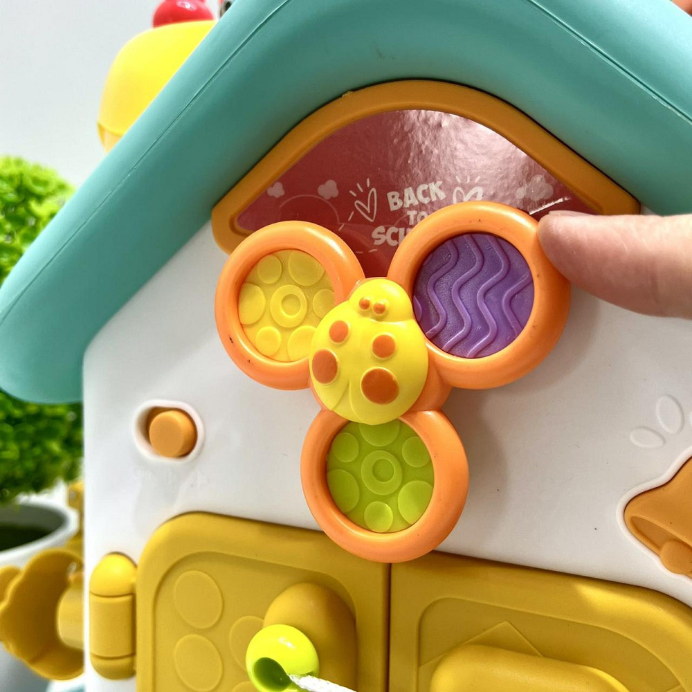 Бізіборд Будиночок розвиваючий з підсвічуванням та музикою для малюків (YL515) Чернігів - фото 9