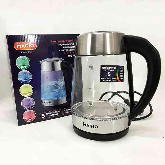 Потужний побутовий електрочайник, Стильний електрочайник, Чайник для чаю з автоматичним вимкненням RO-93 Івано-Франківськ