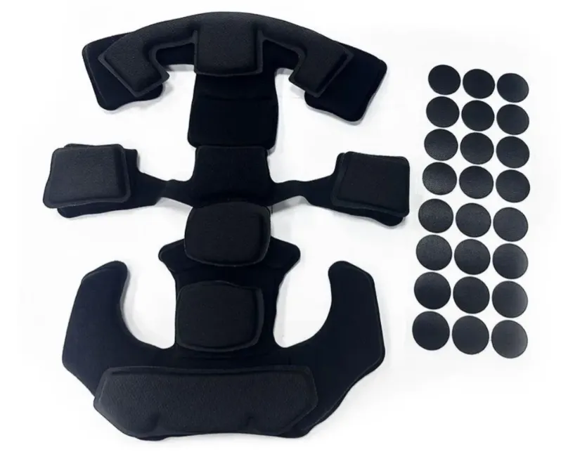 Обвіс для шолома MICH підвісна система + захисні подушки + бічні рейки ARC + шрауд (Чорний) Вінниця - фото 4