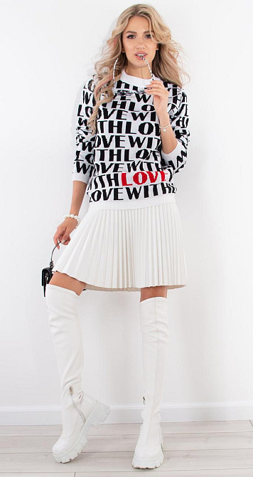 Свитер с буквами (42-46) Киев - изображение 1