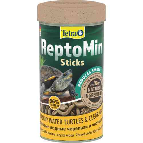 Корм сухий Tetra ReptoMin для водоплавних черепах в паличках 250 мл Киев