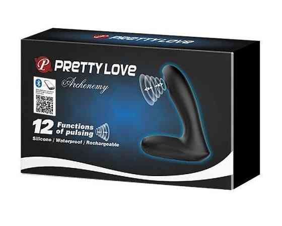 Масажер простати з керуванням через смартфон PRETTY LOVE-ARCHENEMY, BI - 040080HP Sex Aura Київ