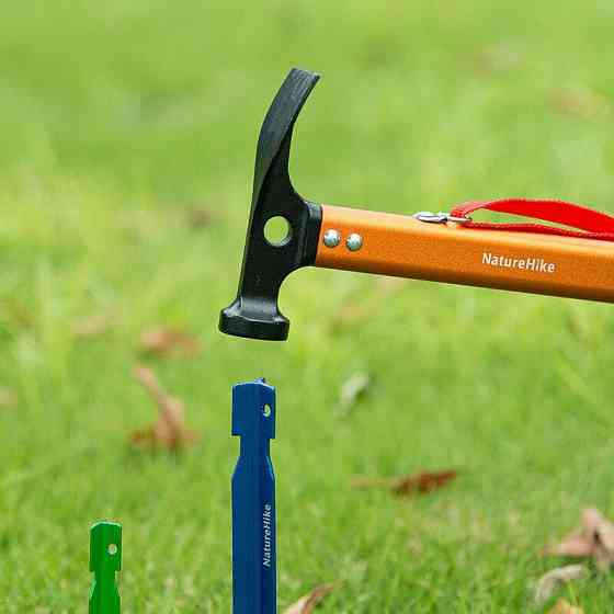 Молоток кемпинговый Naturehike NH15A010-I алюминий оранжевый Киев
