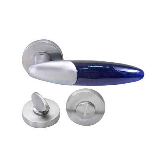 Ручка Mandelli 501 Bip мат.хром / синий R вж Киев