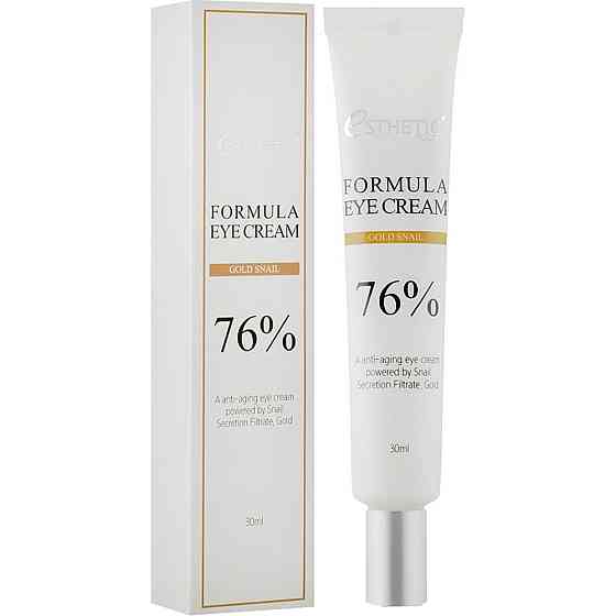 Живильний крем для очей Муцин і Золото Formula Eye Cream Gold Snail 76% Esthetic House 30 мл Винница