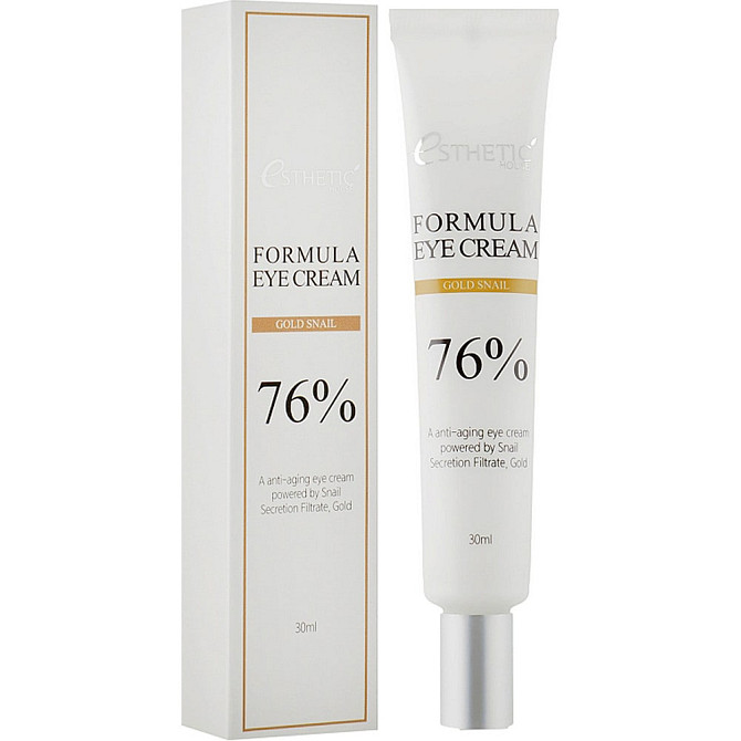 Живильний крем для очей Муцин і Золото Formula Eye Cream Gold Snail 76% Esthetic House 30 мл Винница - изображение 1