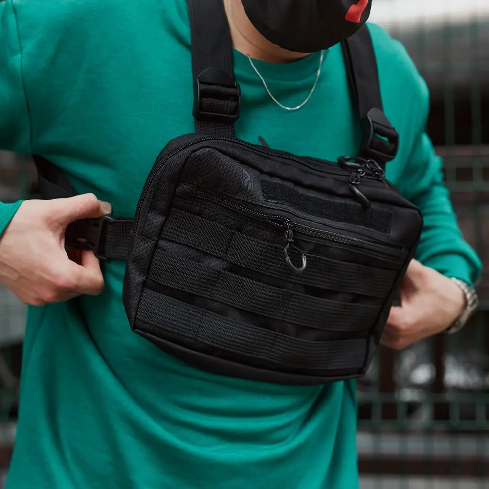 Чоловіча невелика сумка месенджер для військових, Сумка чоловіча брезентова military VX-22 Львів - фото 7