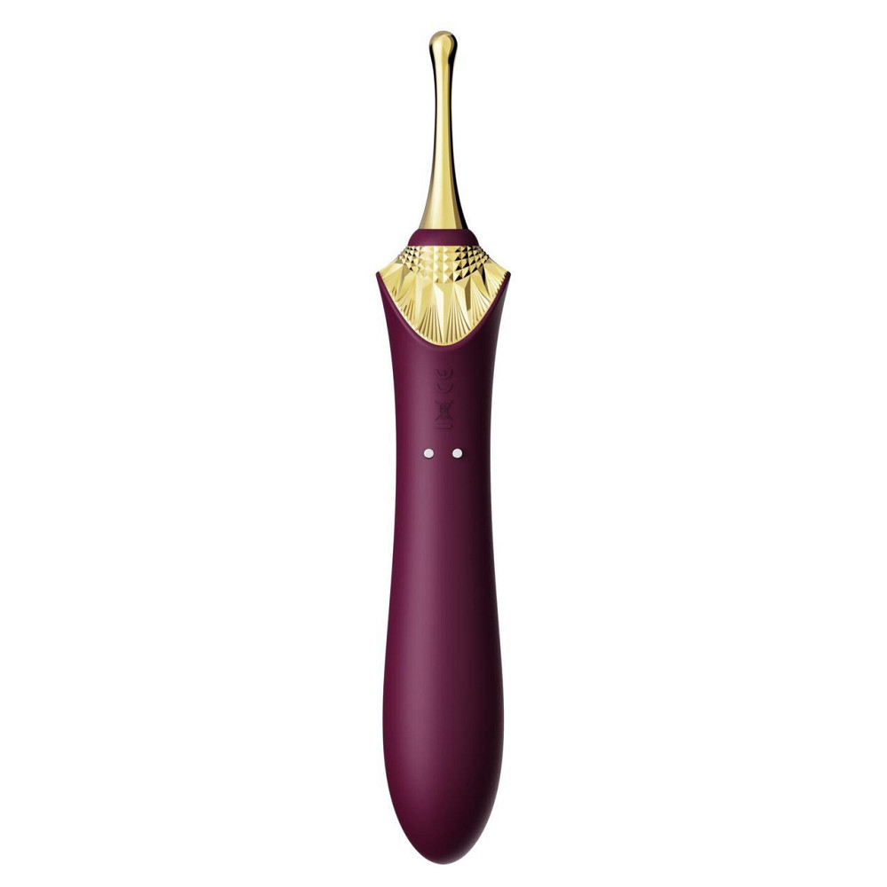 Мультифункциональный вибратор Zalo — Bess 2 Velvet Purple, 4 насадки, подогрев Sex Aura Киев - изображение 10