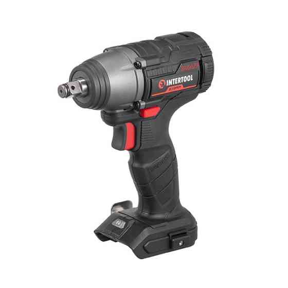 Гайковерт акумуляторний INTERTOOL WT-9364, 20 В, 300 Nm, 2500 об/хв, 3000 уд/хв, 1/2", без ЗП та АКБ - потужний гайковерт Львів