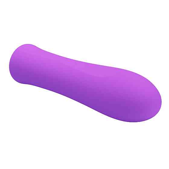 Мини-вибратор PRETTY LOVE Alfreda 12 режимов, фиолетовый, 10.2 х 2.6 см Sex Aura Киев