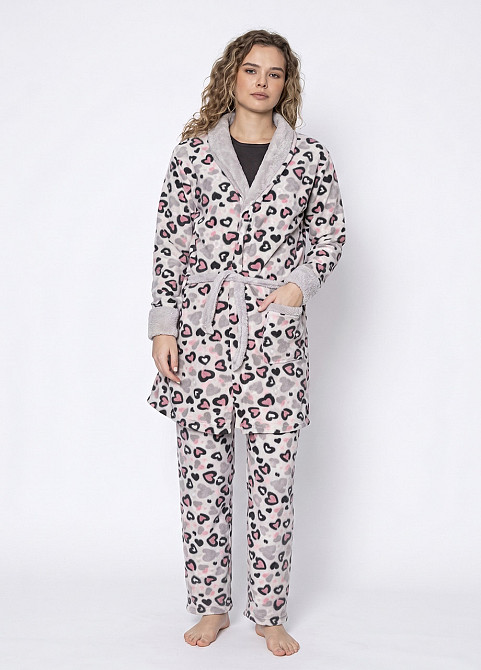 Теплая женская пижама флисовая C56000 XXL Киев - изображение 1