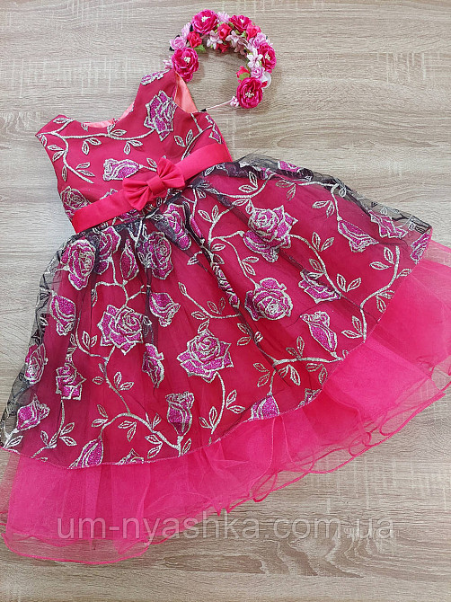 Ошатне золоте плаття з квітами Кривий Ріг - фото 5