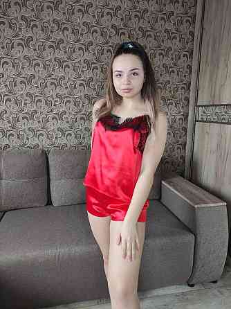 Шовкова піжама жіноча Червоний XS Харків