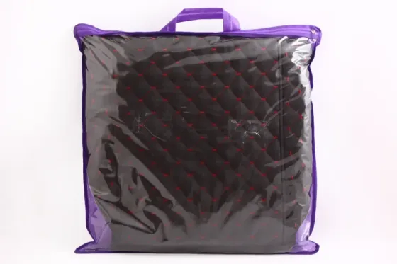 Накидка на сидушку алькантара передня/червона нитка (2 шт.) Вінниця