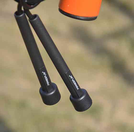 Скакалка PowerPlay 4201 Basic Jump Rope Чорна (2,8m.) Луцк