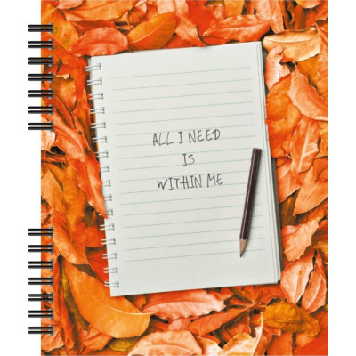 Блокнот Optima В5 пластиковая обложка, спираль, 60 листов, клетка (O25923) Винница - изображение 1