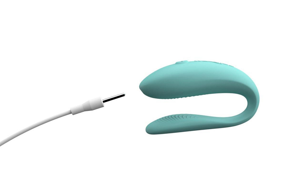 Смарт-вибратор для пар We-Vibe Sync Lite Aqua, 10 виброрежимов, можно совмещать с проникающим сексом Sex Aura Киев - изображение 5