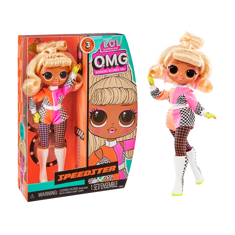Лялька L.O.L. Surprise! серії O.M.G. HoS S3 – Спідстер Дніпро - фото 1