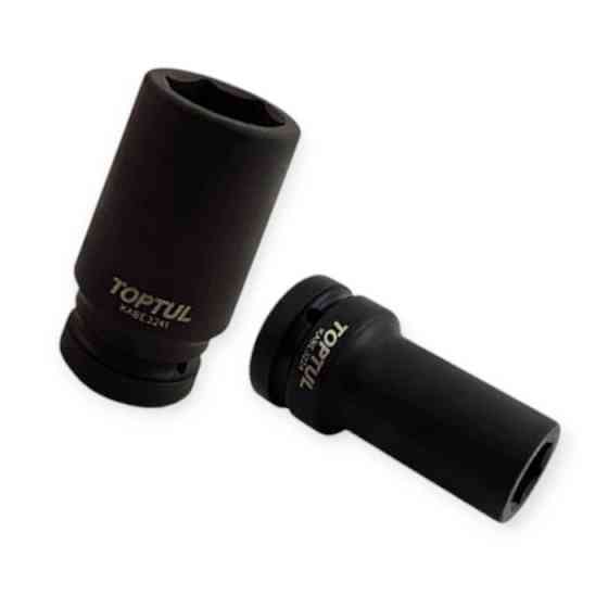 Головка торцева шестигранна ударна подовжена 1" 33мм Мукачево