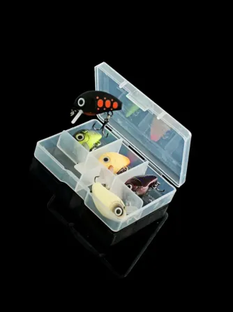 Воблеры кренки набор 5шт размер 2.8см вес 2г в коробке рыболовные приманки Киев