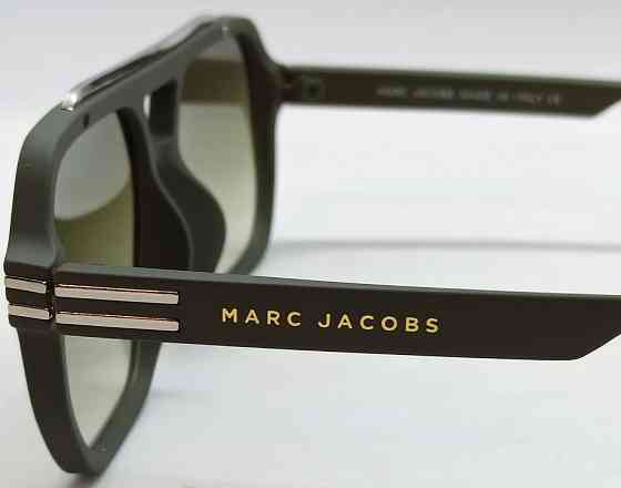 Брендовые классические мужские очки зеленый градиент в зелёной оправе. Киев