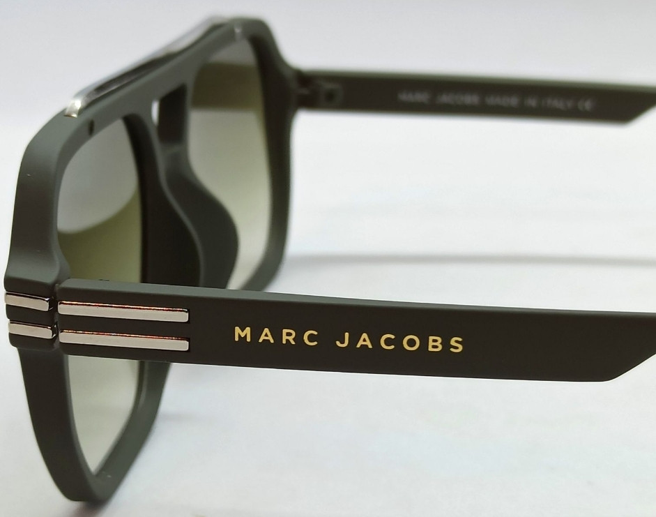 Брендовые классические мужские очки зеленый градиент в зелёной оправе. Киев - изображение 4