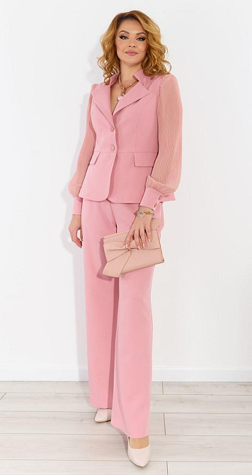 Гарний брючний костюм плісе (50) Київ - фото 1