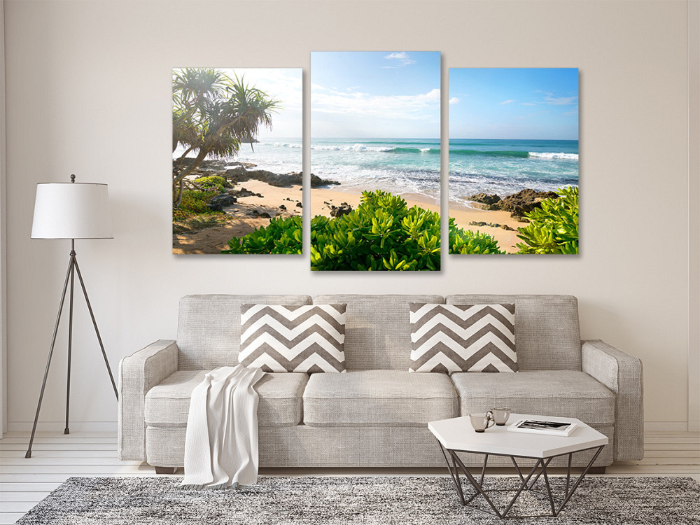 Модульная картина в гостиную / спальню  Морські хвилі Art-660_3 Киев - изображение 2