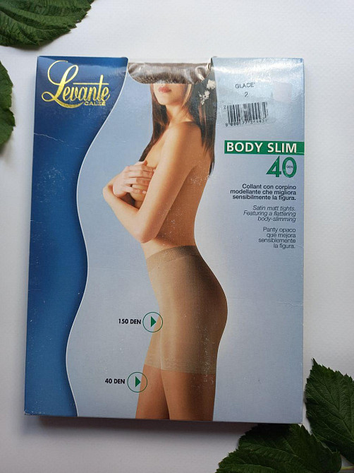 Коригувальні колготи  з шортами levante body slim 40  глейс 2 Славута - фото 2