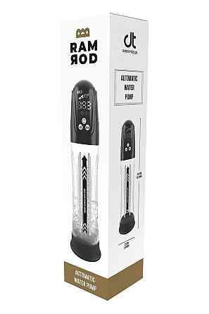 Гидропомпа для члена Dreamtoys Ramrod автоматическая, прозрачная Sex Aura Киев