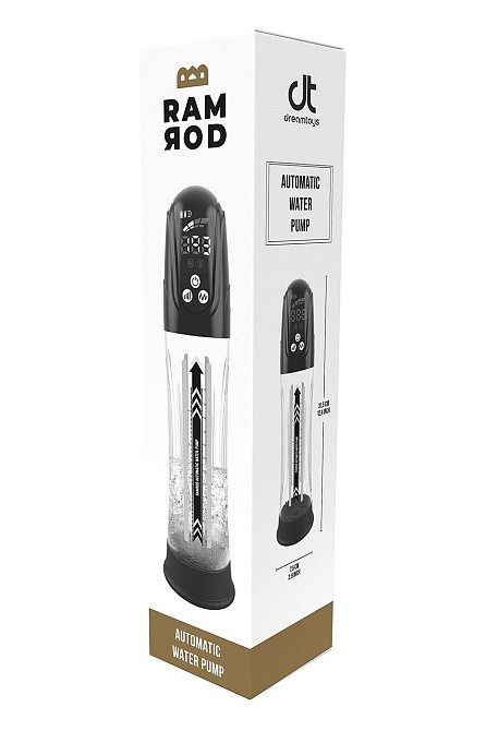 Гидропомпа для члена Dreamtoys Ramrod автоматическая, прозрачная Sex Aura Киев - изображение 1