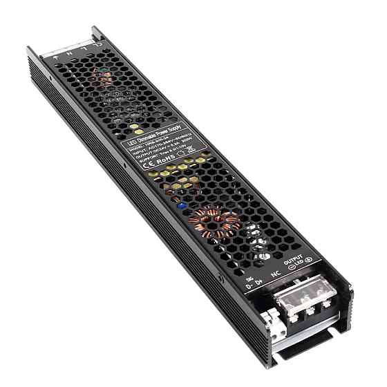 Димований блок живлення DIM IP20 24V 200W TRIAC 0/1-10V (HRS-200-24) Коломия